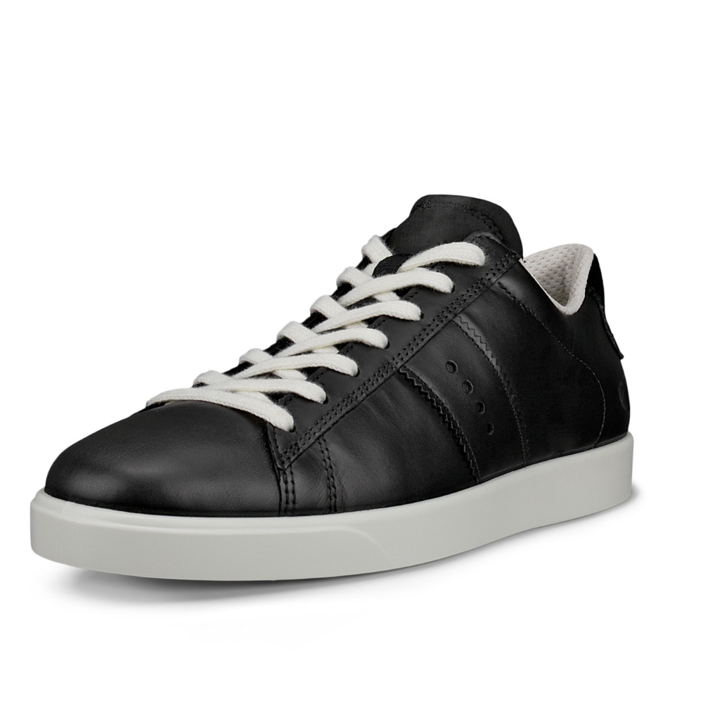 Ecco Street Lite Sneakers in Black
